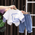 Spring and Autumn Boys' Cartoon Wear Set